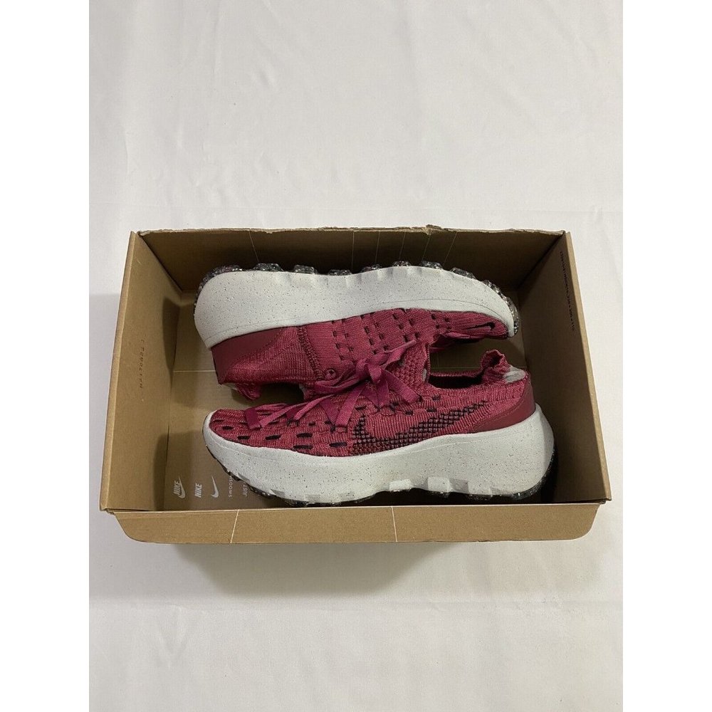New Women’s Size 7 Sweet Beet Nike Space Hippie 04 Running Shoes DA2725 600
